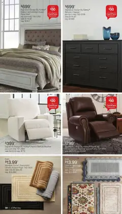 JCPenney Labor Day Home Sale - valid from 18.08.2025 | Page: 37 | Products: Bed, Recliner, Dresser