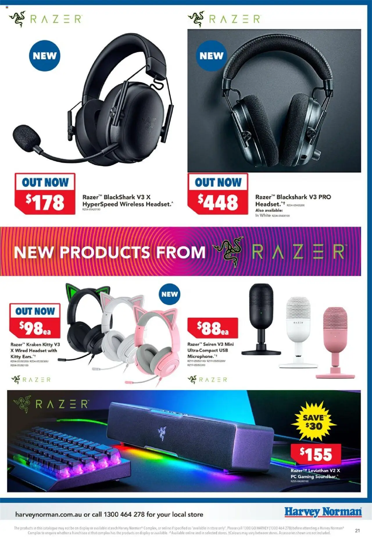 Harvey Norman catalogue - valid from 10.10.2025 | Page: 21 | Products: Accessories, Pc, Headset, Usb