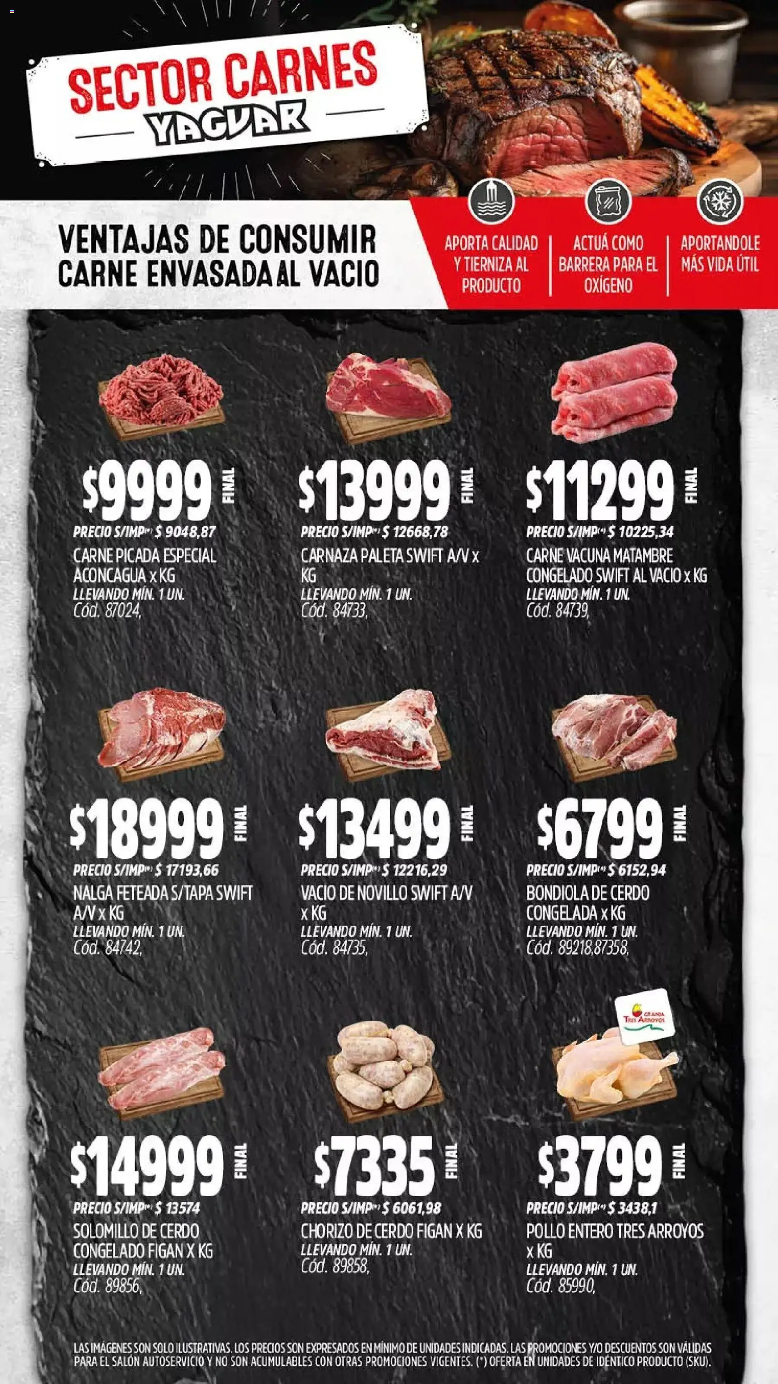 Yaguar - Oferta Semanal Santa Fé │ válido desde el 13.04.2026 | Página: 5 | Productos: Pollo, Paleta, Chorizo, Cerdo