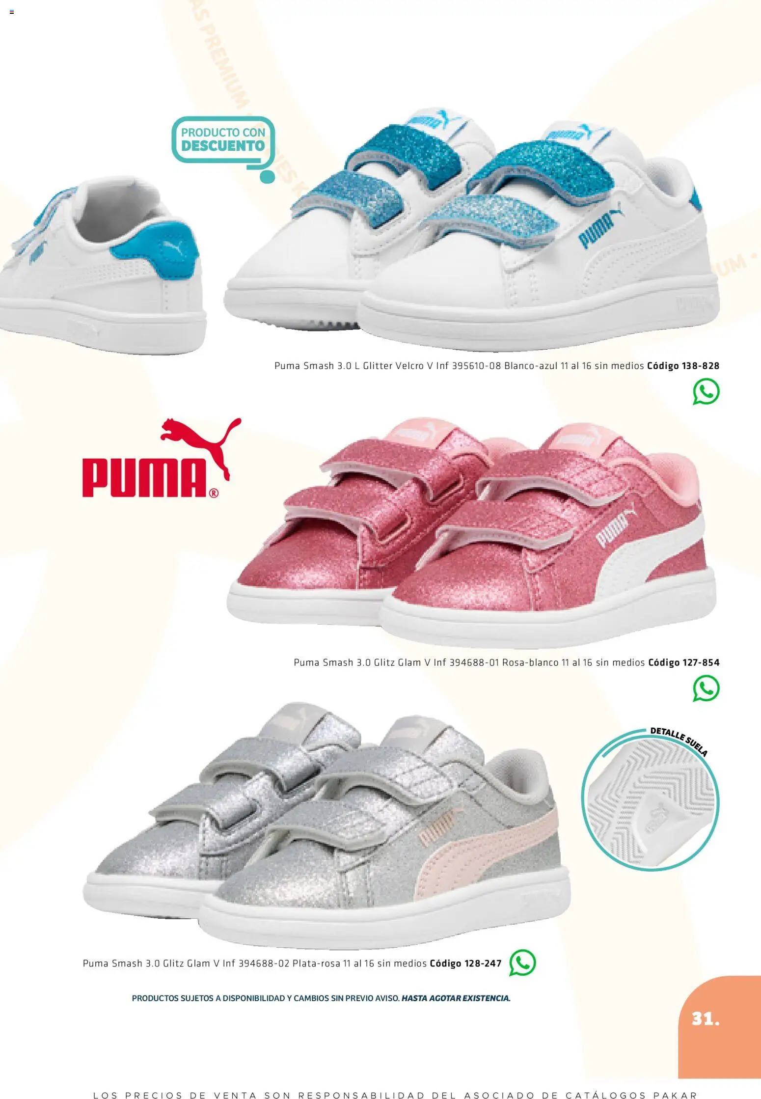 Nuevas ofertas de SC Pakar válidas en toda la República Mexicana desde el 27.02.2026. ¡Encuentra las mejores ofertas en SC Pakar catálogo Premium Kids! | Página: 31 | Productos: Glitter