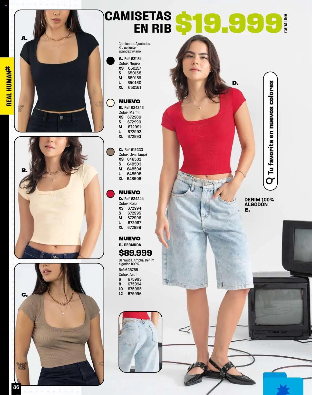 Pacifika revista - valida desde el 16.06.2025 | Página: 96 | Productos: Algodón, Bermuda