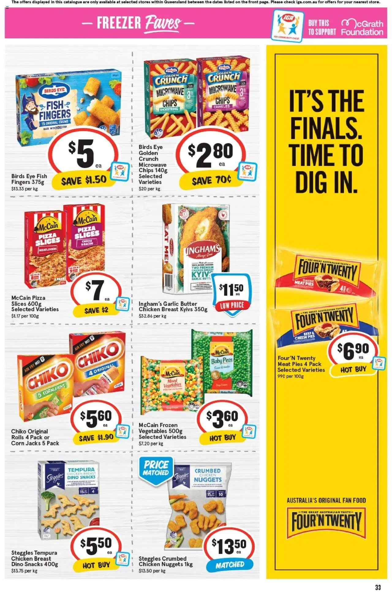 IGA catalogue - valid from 17.09.2025 | Page: 32 | Products: Bacon, Beef, Meat, Vegetables
