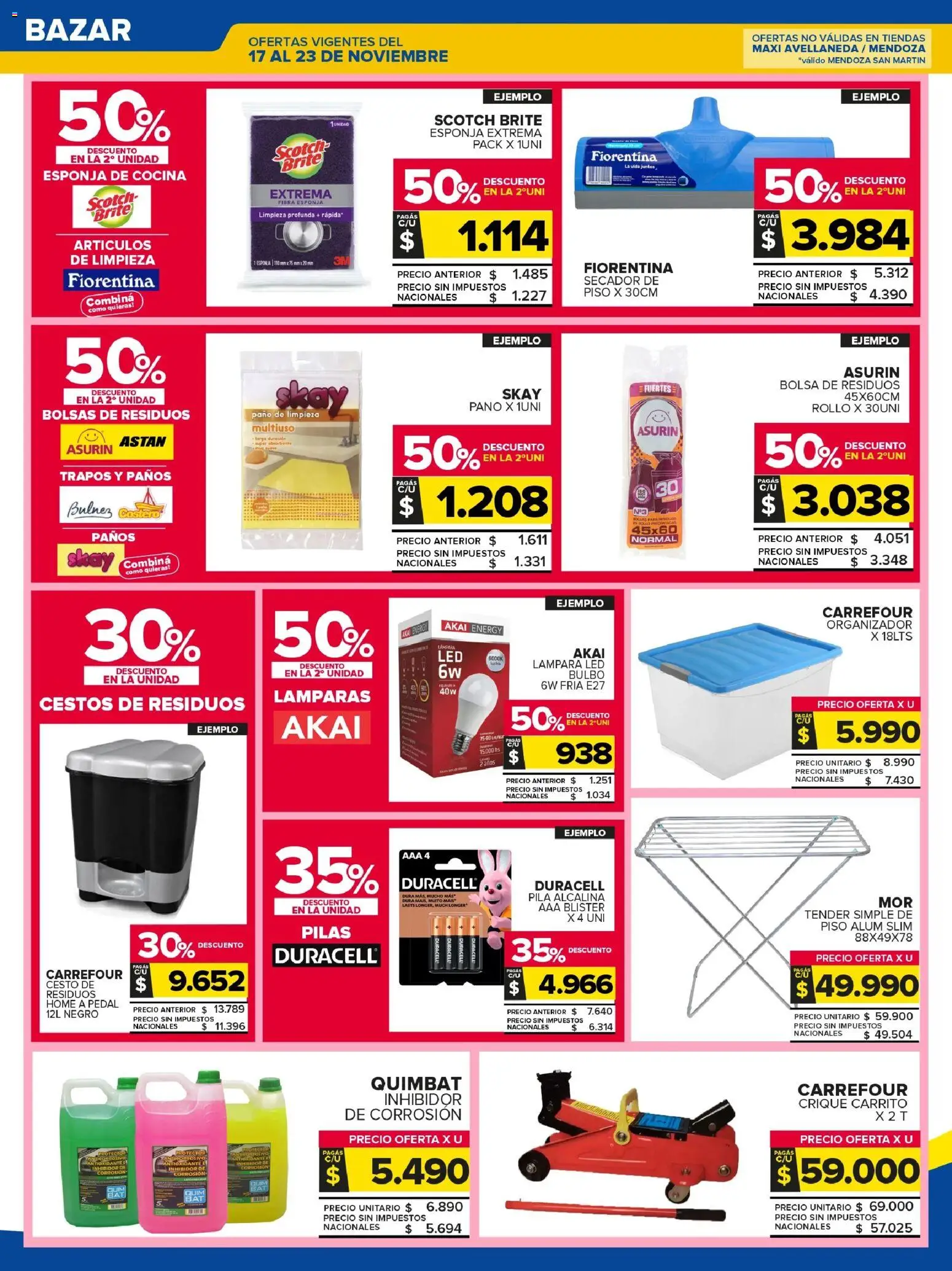 Carrefour Maxi catálogo │ válido desde el 17.11.2025 | Página: 25 | Productos: Pila, Bolsa, Pollo, Esponja