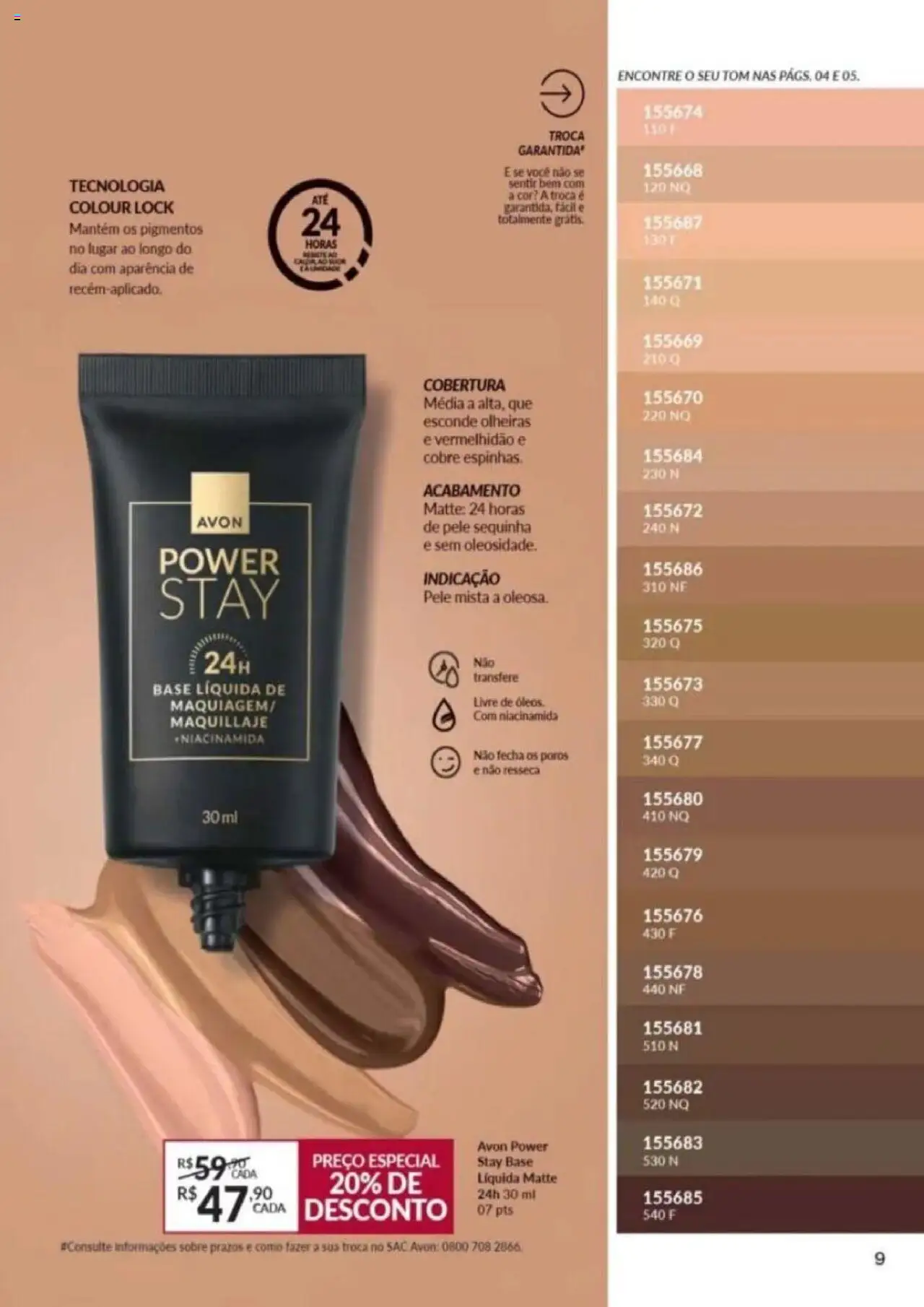 Avon Folheto - válido de 26.09.2025 | Página: 173 | Produtos: Base