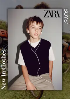 Vista previa de Zara - Catálogo Boys, nuevo folleto de la tienda, válido en México a partir del 01.08.2025