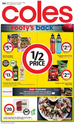 Preview of Coles catalogue WA - valid from 04.03.2026