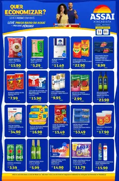 Encarte Assaí Atacadista - DF - Pré-Visualização do folheto da loja Assaí Atacadista, válido de 31.01.2026