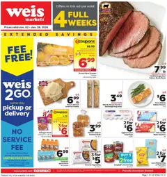 Preview of Weis weekly ads valid from 02.01.2026