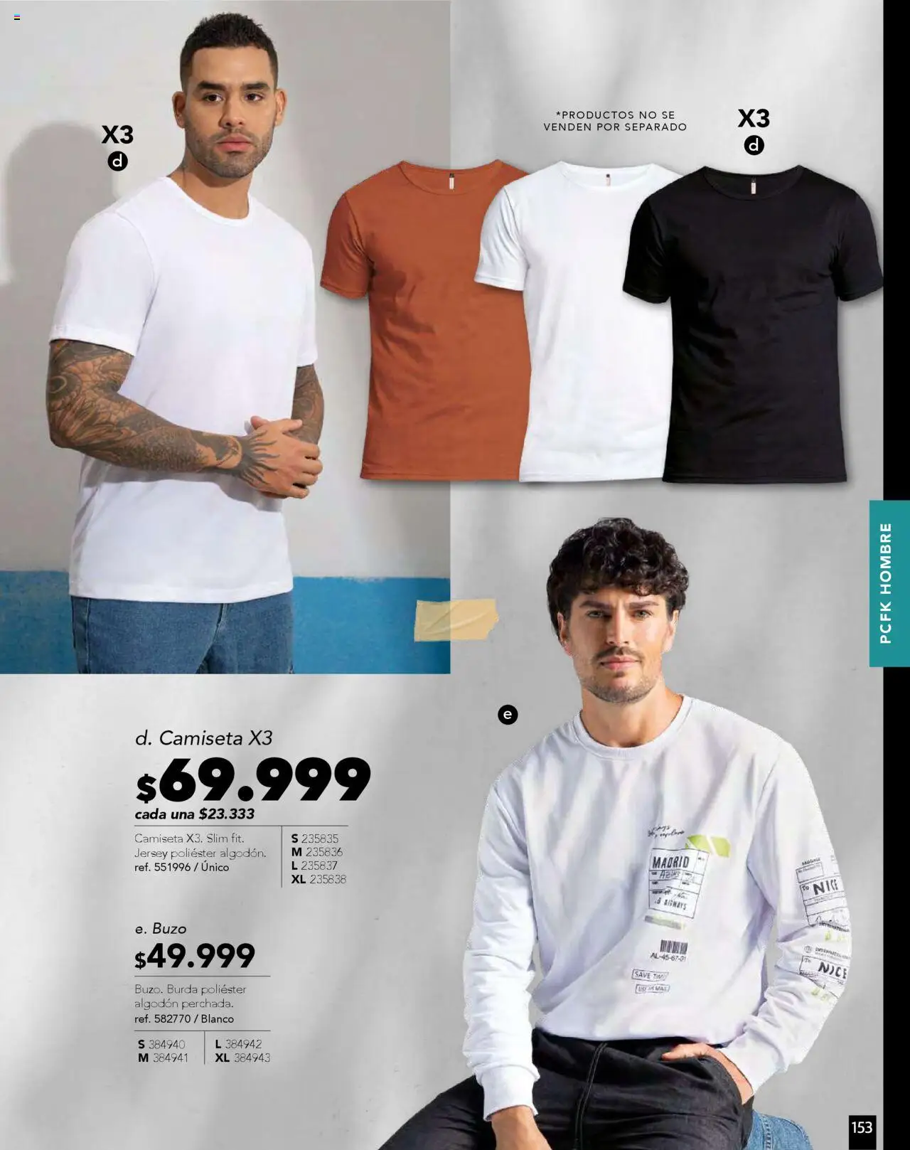 Pacifika revista - valida desde el 01.09.2025 | Página: 187 | Productos: Algodón, Buzo, Camiseta