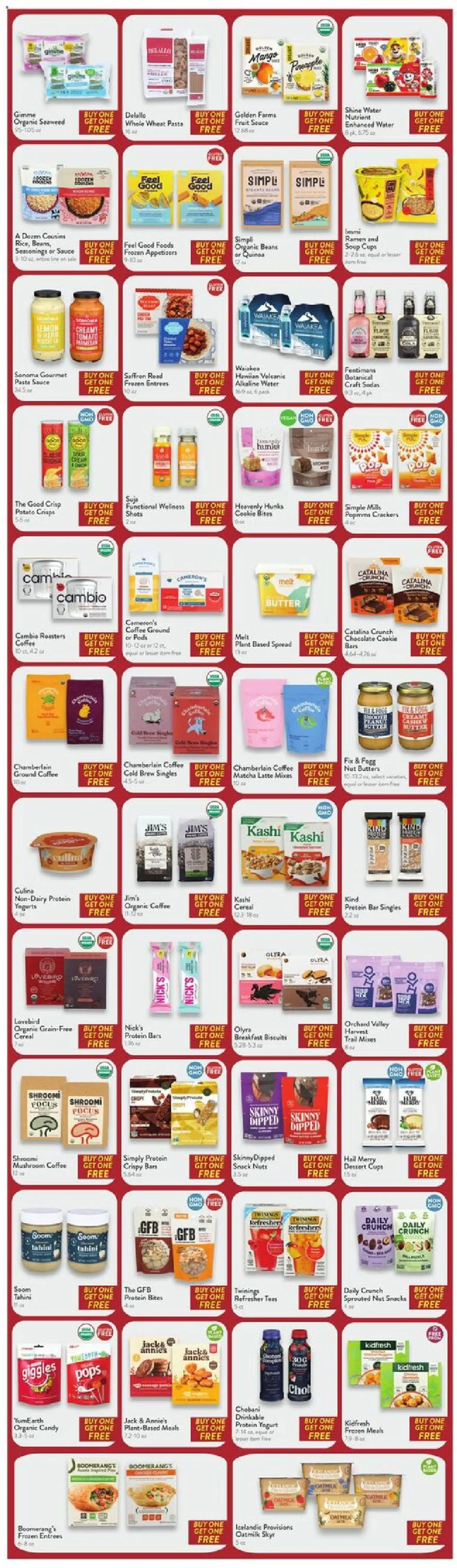 Fresh Thyme Weekly Ad - IN - valid from 21.01.2026 | Page: 4 | Products: Coffee, Chocolate, Pasta, Water