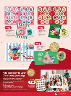 Preview of Australia Post - Delivering Magic This Christmas - valid from 12.11.2025 | Page: 7 | Products: Date