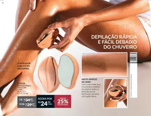 Avon Folheto - válido de 27.07.2025 | Página: 76 | Produtos: Depilador, Faca, Chuveiro