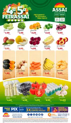 Encarte Assaí Atacadista - GO - Pré-Visualização do folheto da loja Assaí Atacadista, válido de 21.01.2026