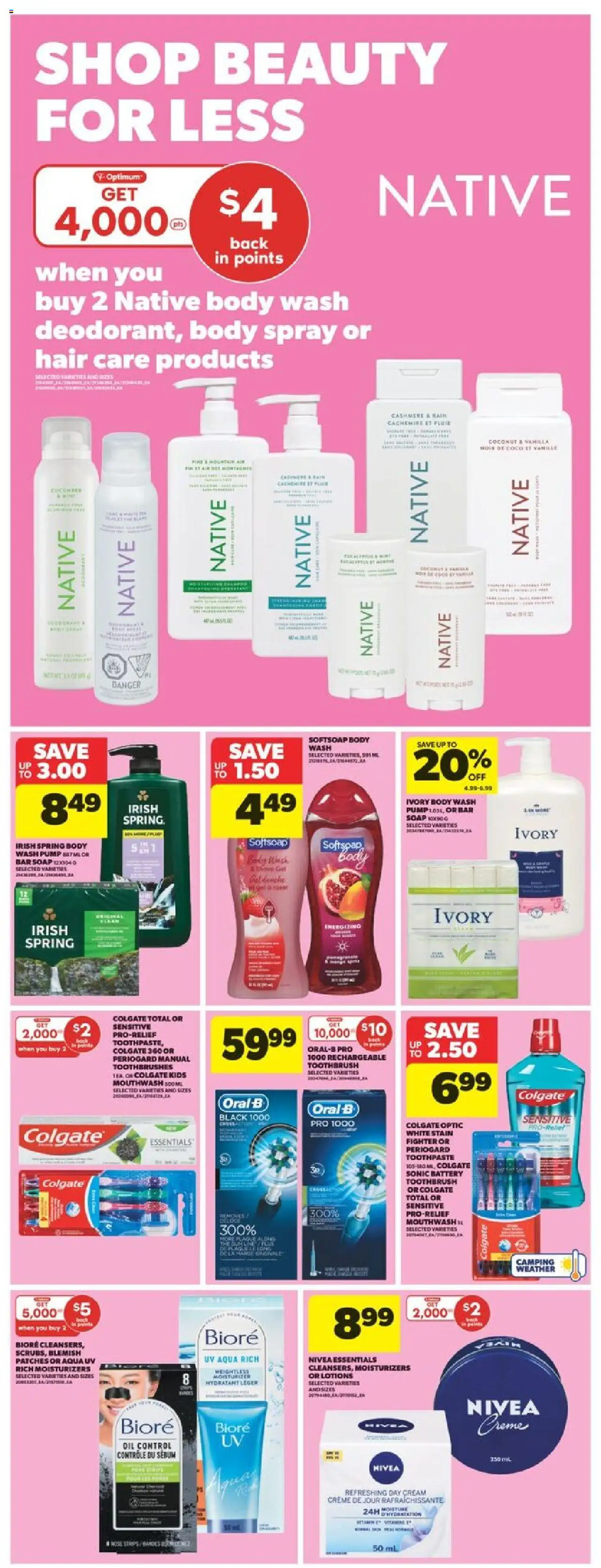 Real Canadian Superstore flyer valid from 29.05.2025 | Page: 26 | Products: Cream, Soap, Body wash, Battery