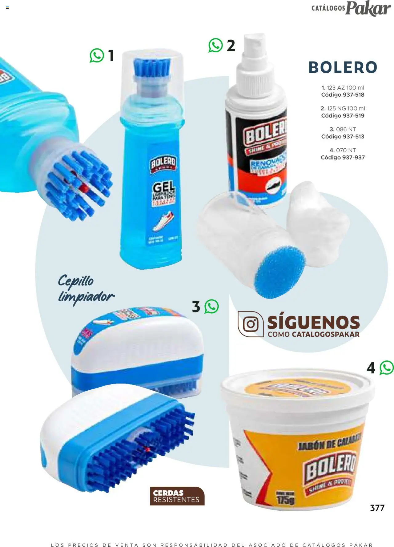Nuevas ofertas de SC Pakar válidas en toda la República Mexicana desde el 24.07.2025. ¡Encuentra las mejores ofertas en SC Pakar - Catálogo Hombre otoño / invierno! | Página: 377 | Productos: Cepillo, Limpiador, Jabón