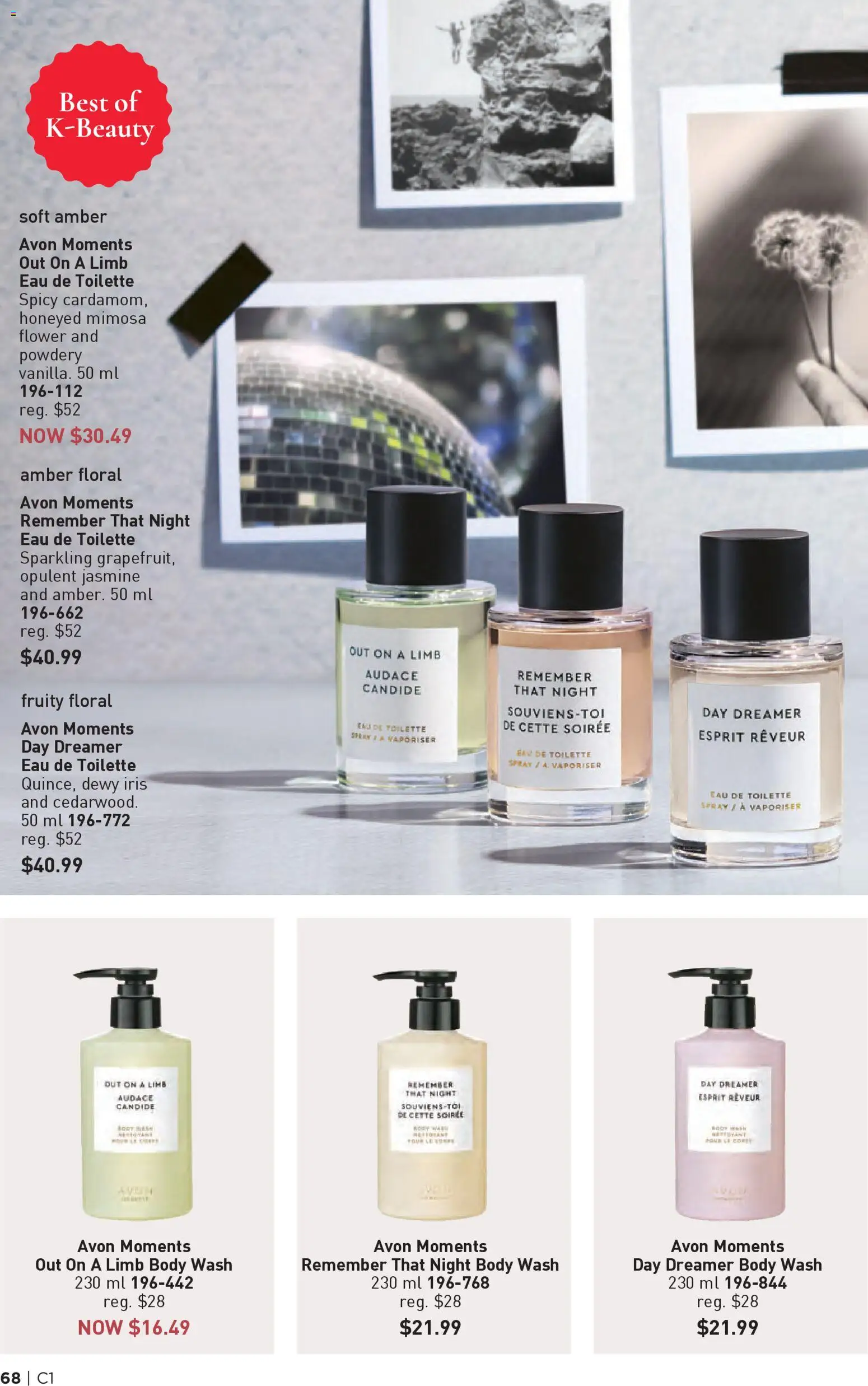 Avon flyer valid from 01.01.2026 | Page: 68 | Products: Eau de toilette, Body wash, Toilette