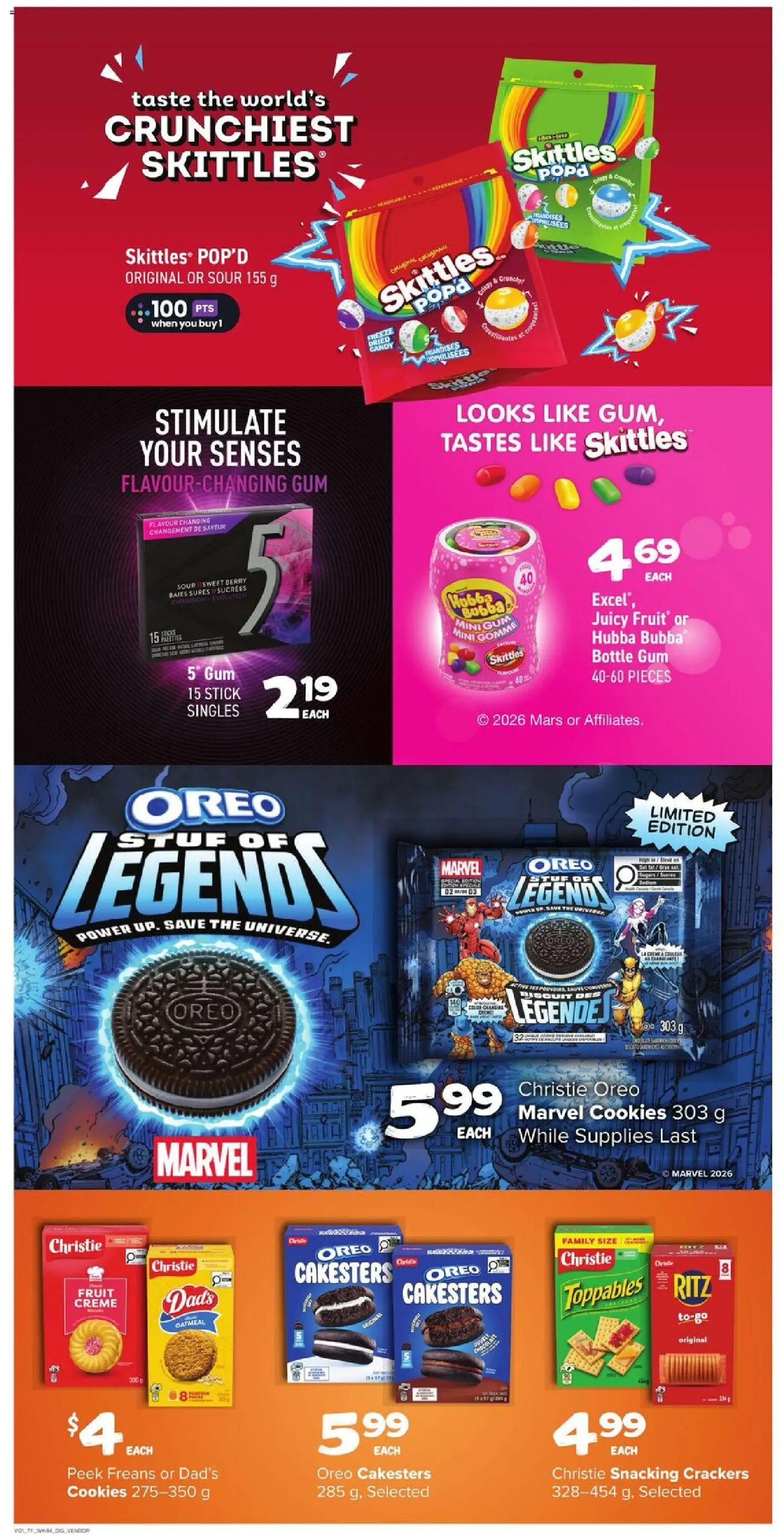 Thrifty Foods flyer valid from 26.02.2026 | Page: 20 | Products: Cookies