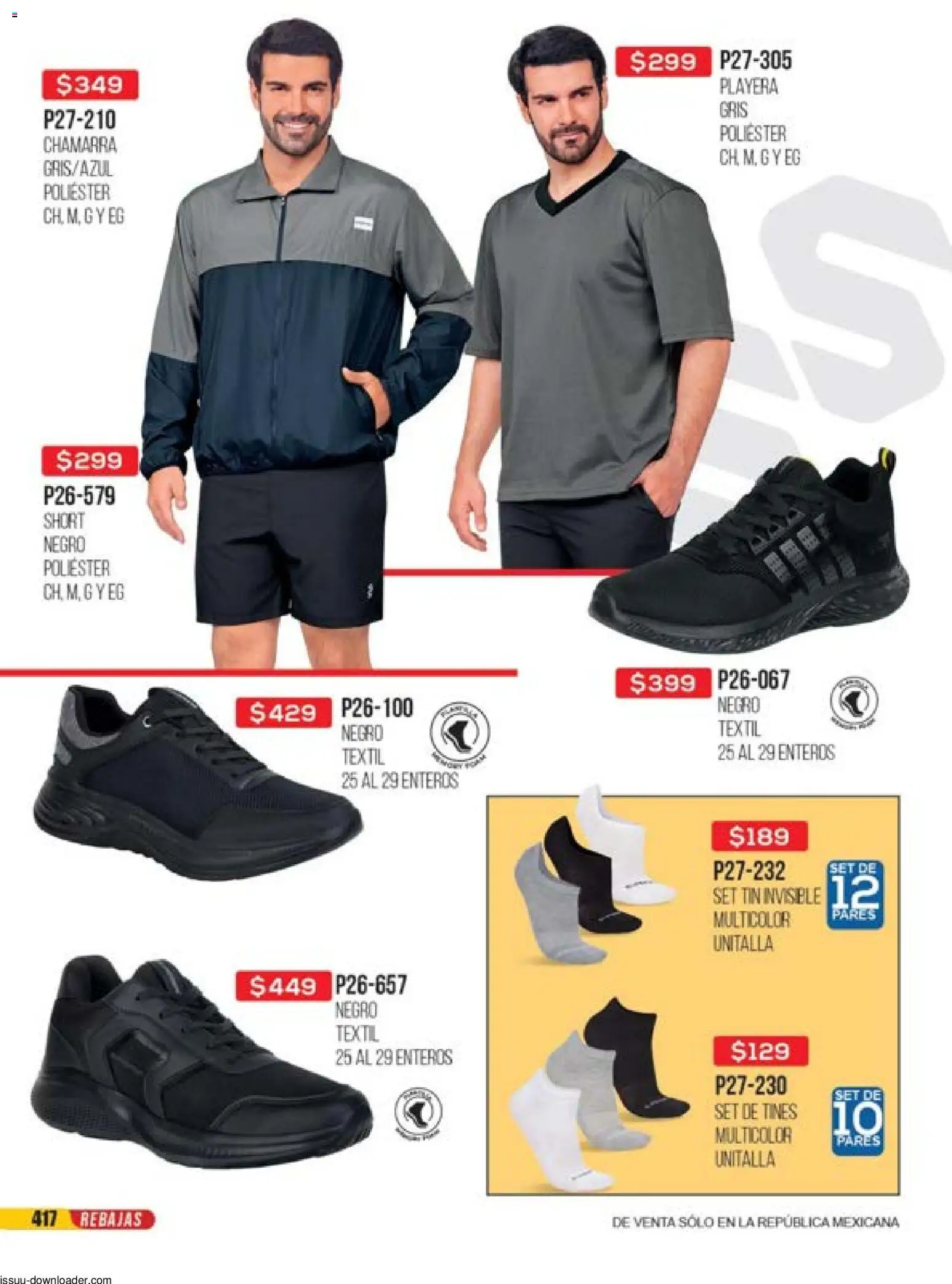 Nuevas ofertas de Cklass válidas en toda la República Mexicana desde el 31.10.2025. ¡Encuentra las mejores ofertas en Cklass catálogo Súper Rebajas Calzado! | Página: 418