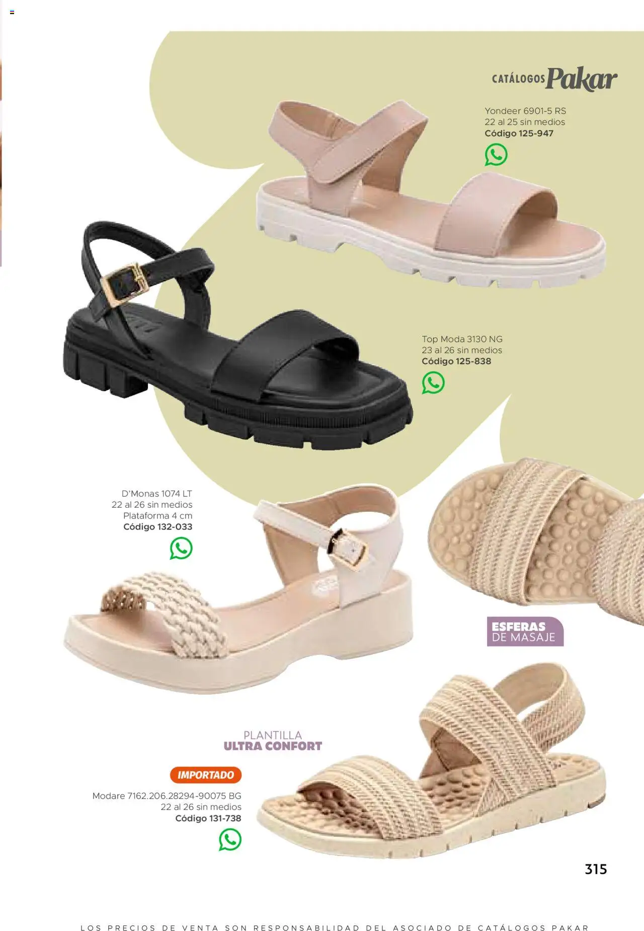 Nuevas ofertas de SC Pakar válidas en toda la República Mexicana desde el 24.07.2025. ¡Encuentra las mejores ofertas en SC Pakar Catálogo Mujer otoño / invierno! | Página: 315 | Productos: Top