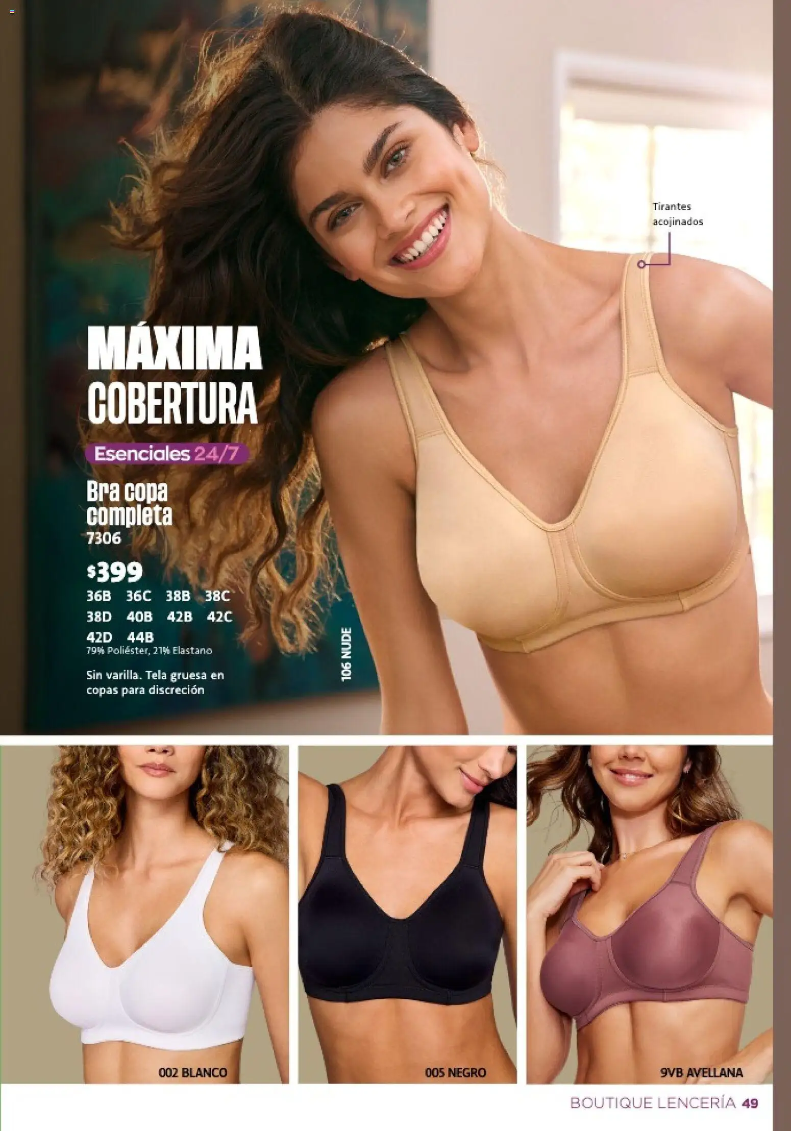 Nuevas ofertas de Ilusión válidas en toda la República Mexicana desde el 01.02.2026. ¡Encuentra las mejores ofertas en Ilusión catálogo Primavera! | Página: 51 | Productos: Tirantes, Lenceria