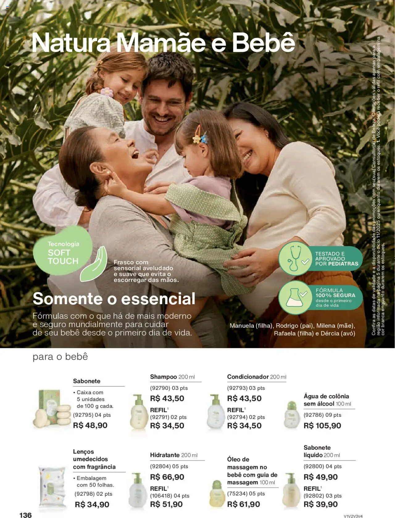Natura Folheto - válido de 15.06.2025 | Página: 136 | Produtos: Fragrância, Condicionador, Caixa, Óleo
