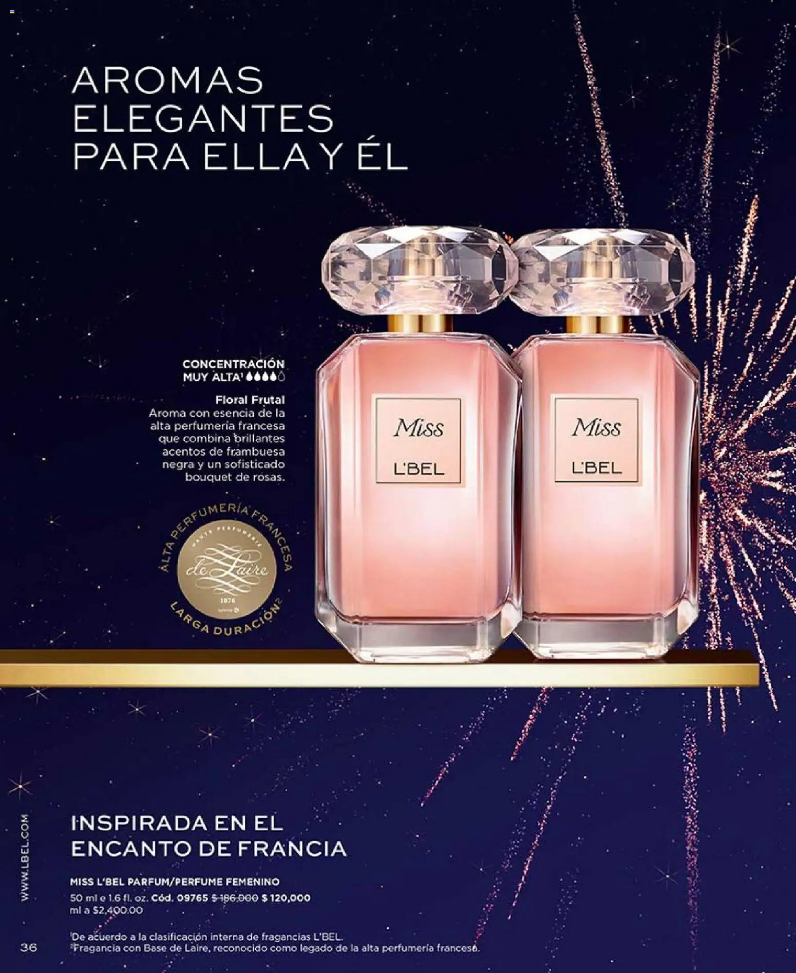 L'Bel revista - valida desde el 01.01.2026 | Página: 36 | Productos: Fragancia