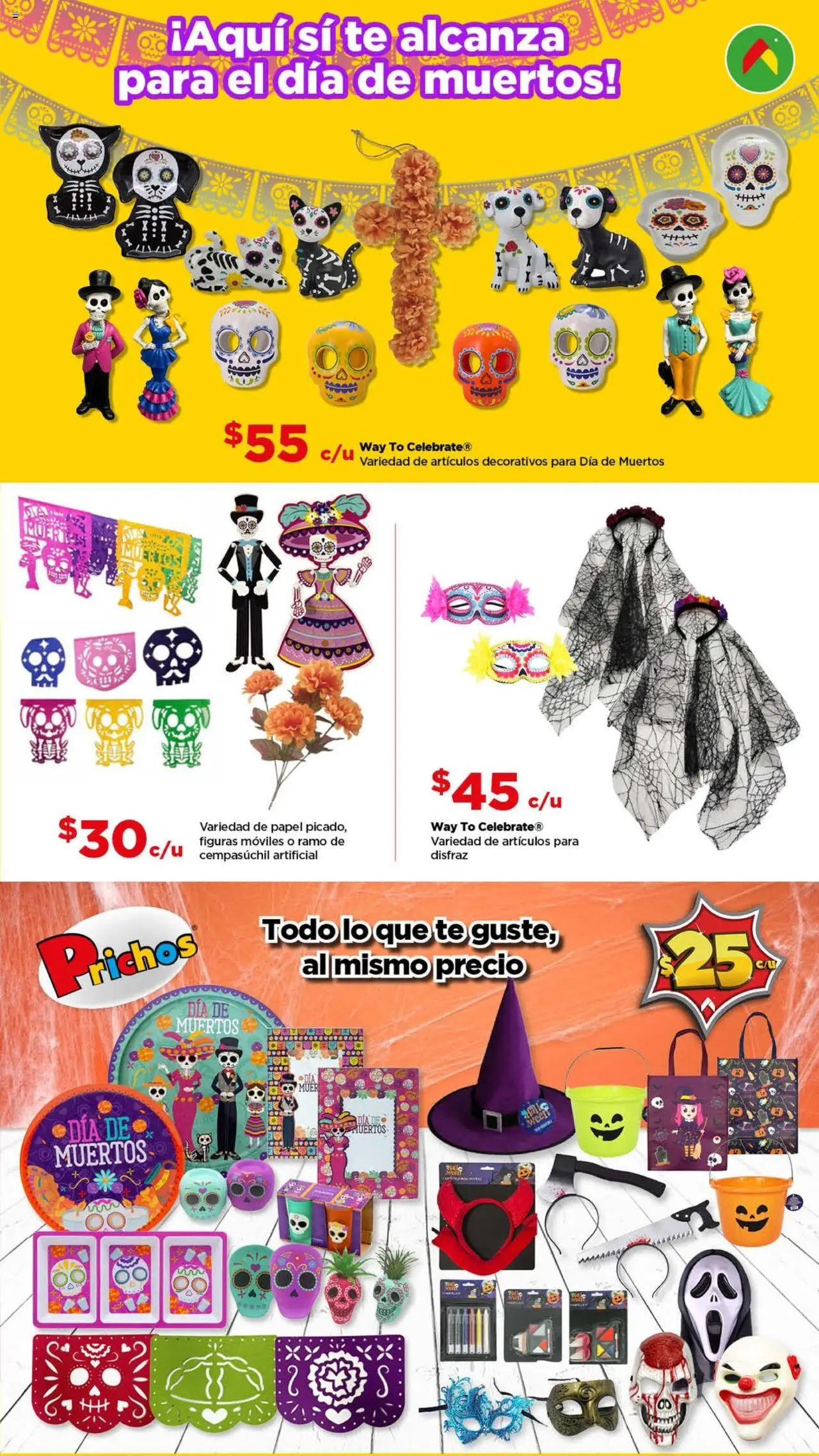 Nuevas ofertas de Bodega Aurrerá válidas en toda la República Mexicana desde el 14.10.2025. ¡Encuentra las mejores ofertas en Bodega Aurrerá folleto Día de Muertos! | Página: 4 | Productos: Té
