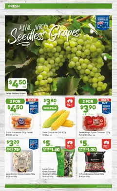 Preview of Foodland Catalogue  - valid from 25.02.2026 | Page: 6 | Products: Blush, Tomatoes, Salad, Grapes