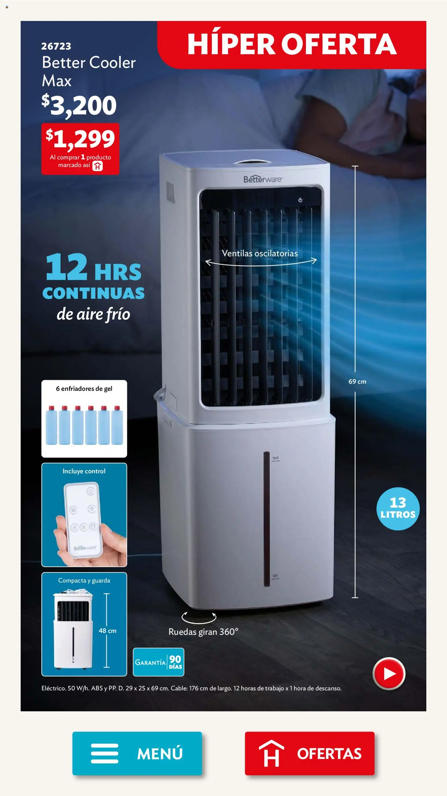 Nuevas ofertas de Betterware válidas en toda la República Mexicana desde el 04.05.2026. ¡Encuentra las mejores ofertas en Betterware campaña 5 2026! | Página: 5 | Productos: Cable