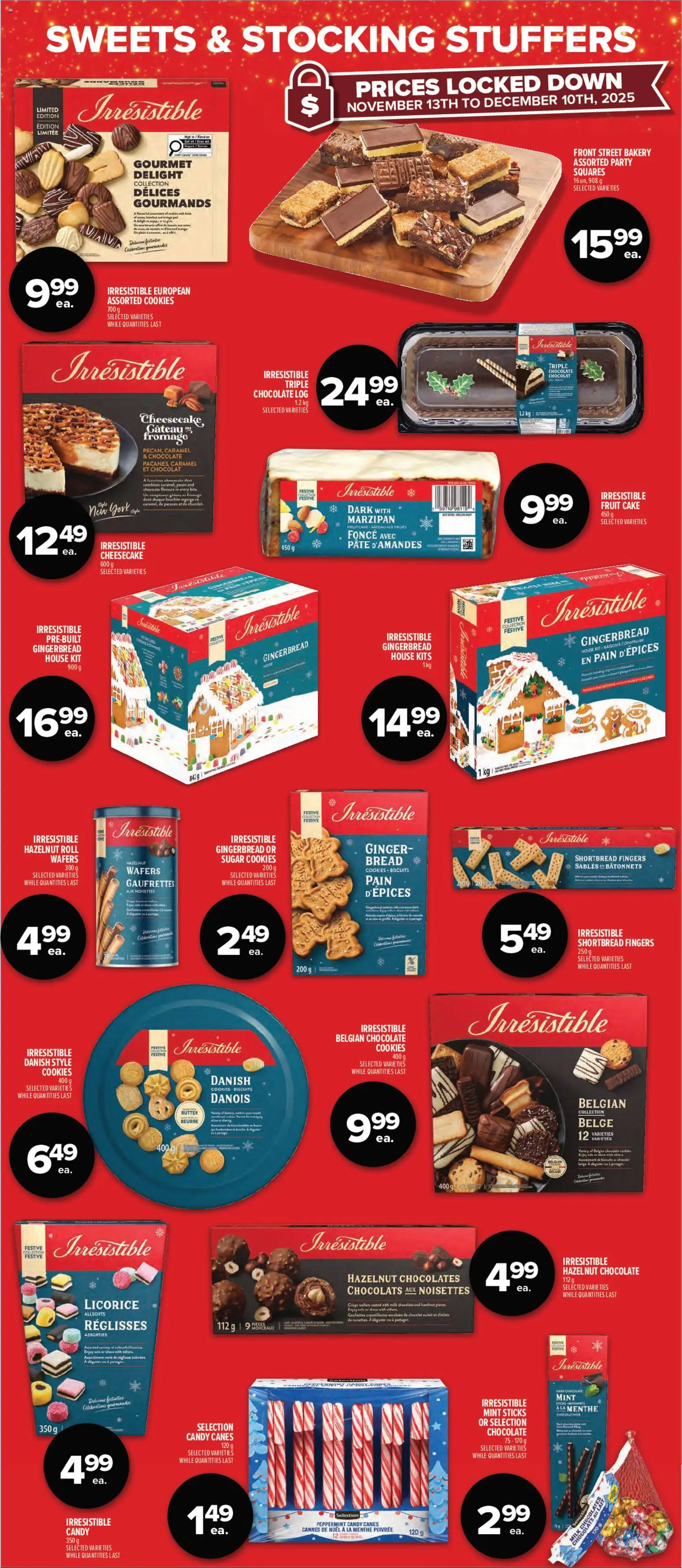Metro flyer valid from 27.11.2025 | Page: 4 | Products: Cookies, Milk, Butter, Chocolate