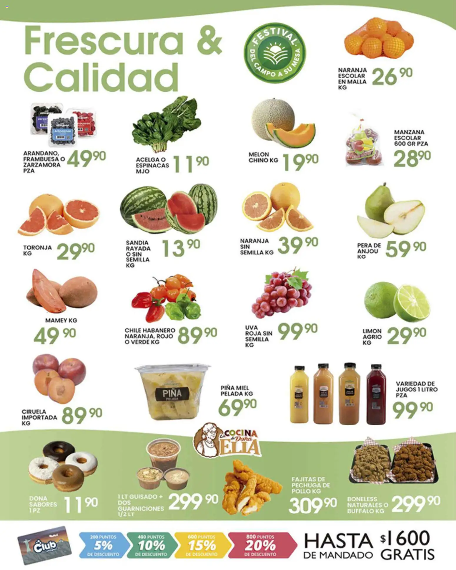 Nuevas ofertas de Alsuper válidas en toda la República Mexicana desde el 28.04.2026. ¡Encuentra las mejores ofertas en Alsuper folleto Laguna! | Página: 2 | Productos: Pollo, Piña, Mesa, Malla