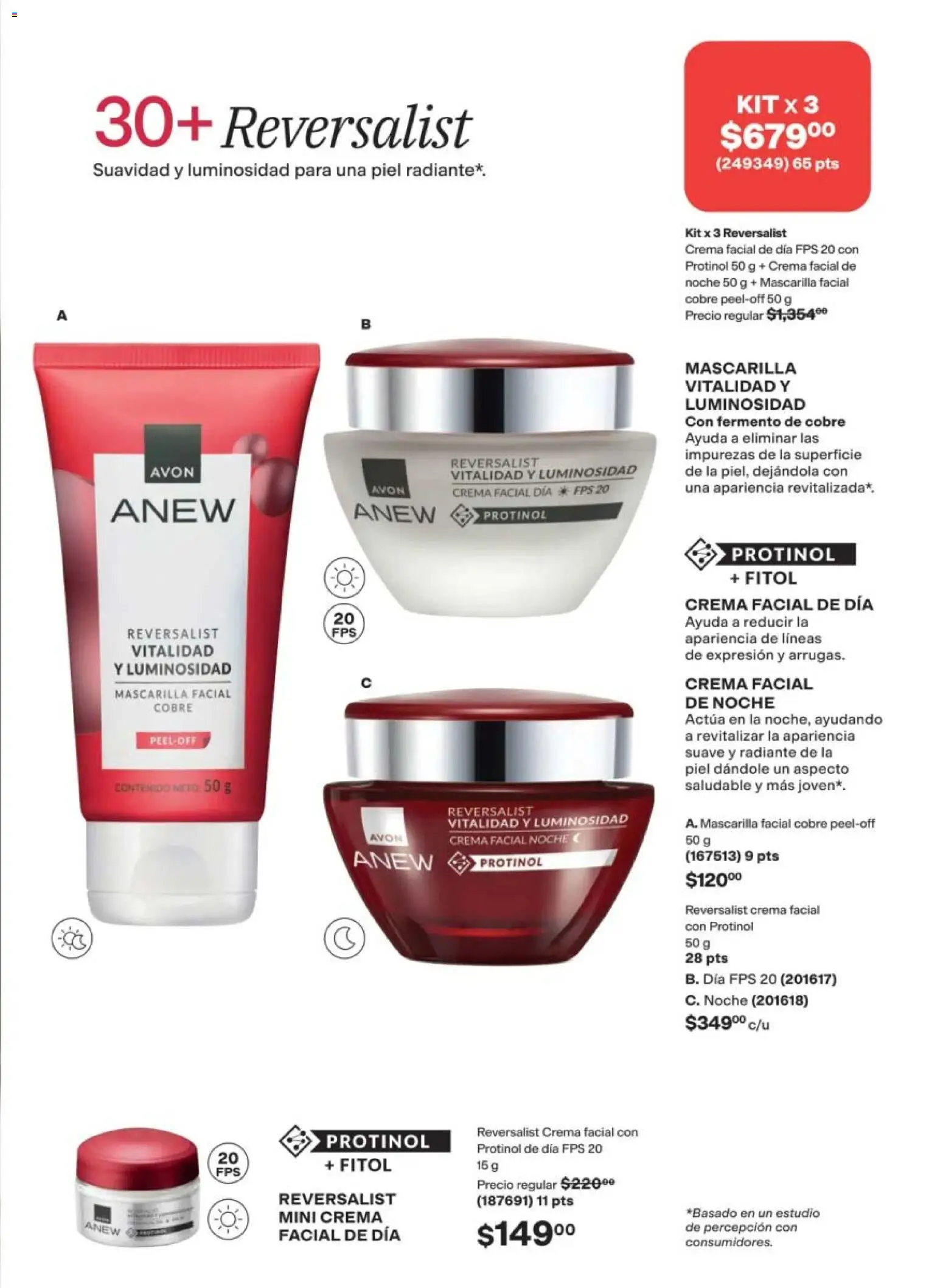 Nuevas ofertas de AVON válidas en toda la República Mexicana desde el 08.05.2026. ¡Encuentra las mejores ofertas en AVON campaña 8 2026! | Página: 118 | Productos: Crema, Radiante, Mascarilla