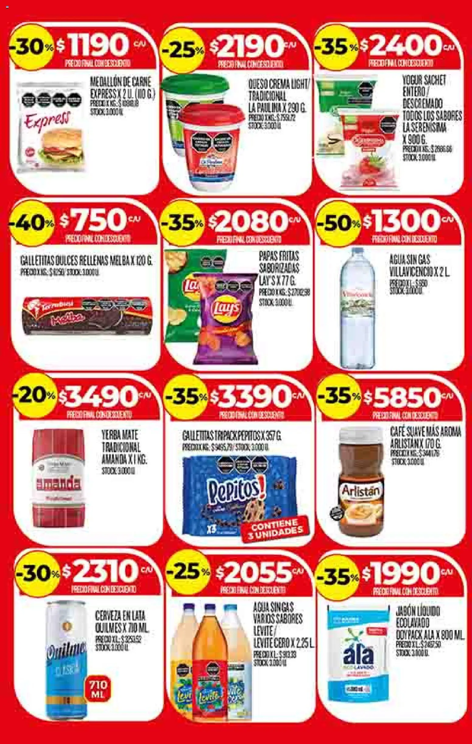Supermercado DIA Ofertas │ válido desde el 29.10.2025 | Página: 3 | Productos: Agua, Yogur, Café, Crema