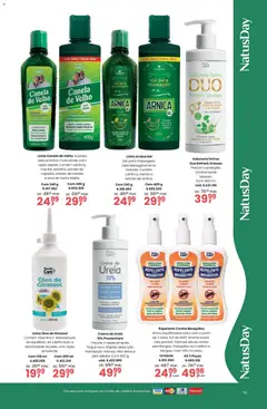 Quatro Estações - Catálogo 03-04-05 - Pré-Visualização do folheto da loja Quatro Estações, válido de 03.03.2026 | Página: 93 | Produtos: Óleo, Pomada, Sabonete, Repelente