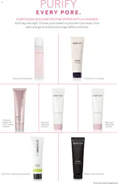 Preview of Mary Kay weekly ads valid from 16.09.2025 | Page: 24 | Products: Micellar water, Water