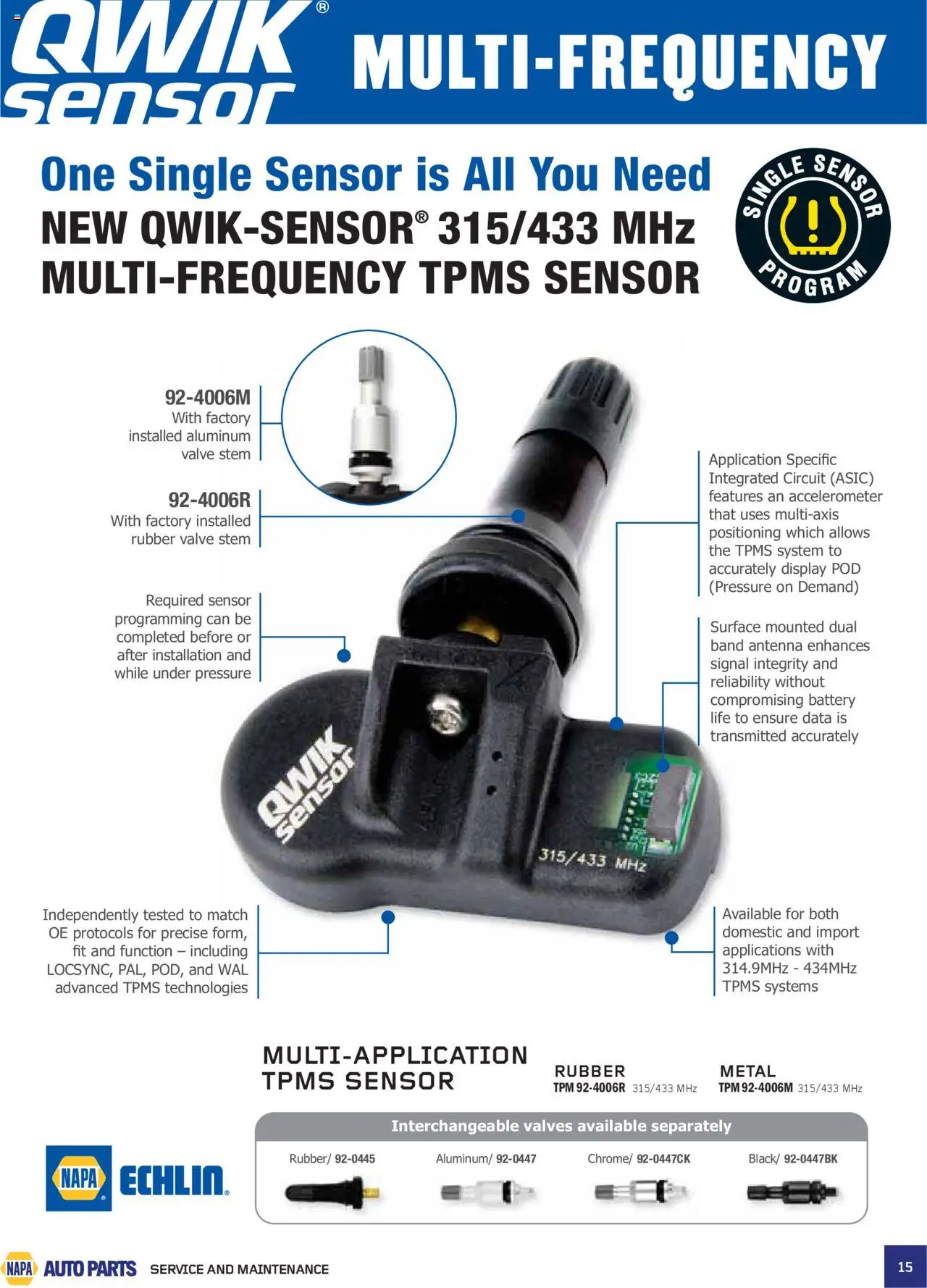 NAPA Auto Parts flyer valid from 01.07.2025 | Page: 15