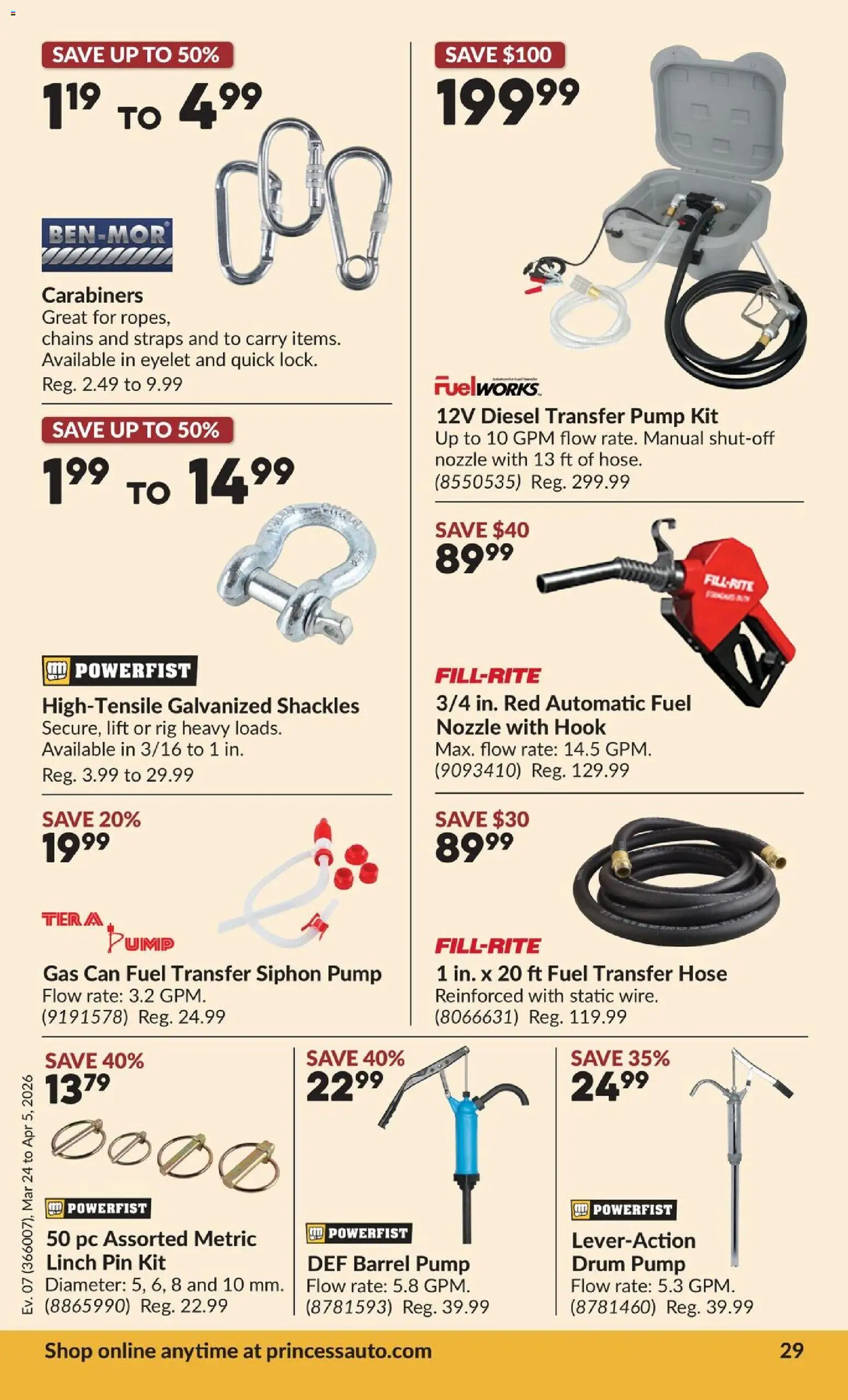 Princess Auto flyer valid from 24.03.2026 | Page: 37 | Products: PC