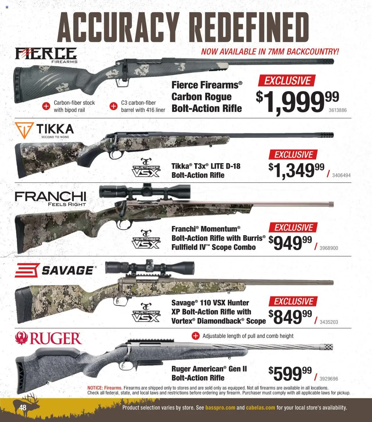 Cabela's Big Game Hunting 25 - valid from 12.06.2025 | Page: 48 | Products: Rifle