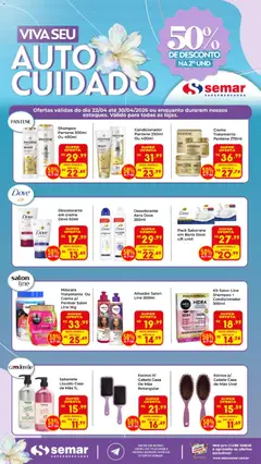 Semar Supermercado ofertas Autocuidado - Pré-Visualização do folheto da loja Semar Supermercado, válido de 22.04.2026