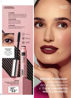 Avon - Campanha 04 - Pré-Visualização do folheto da loja Avon, válido de 18.02.2026 | Página: 42 | Produtos: Batom, Manteiga, Sérum