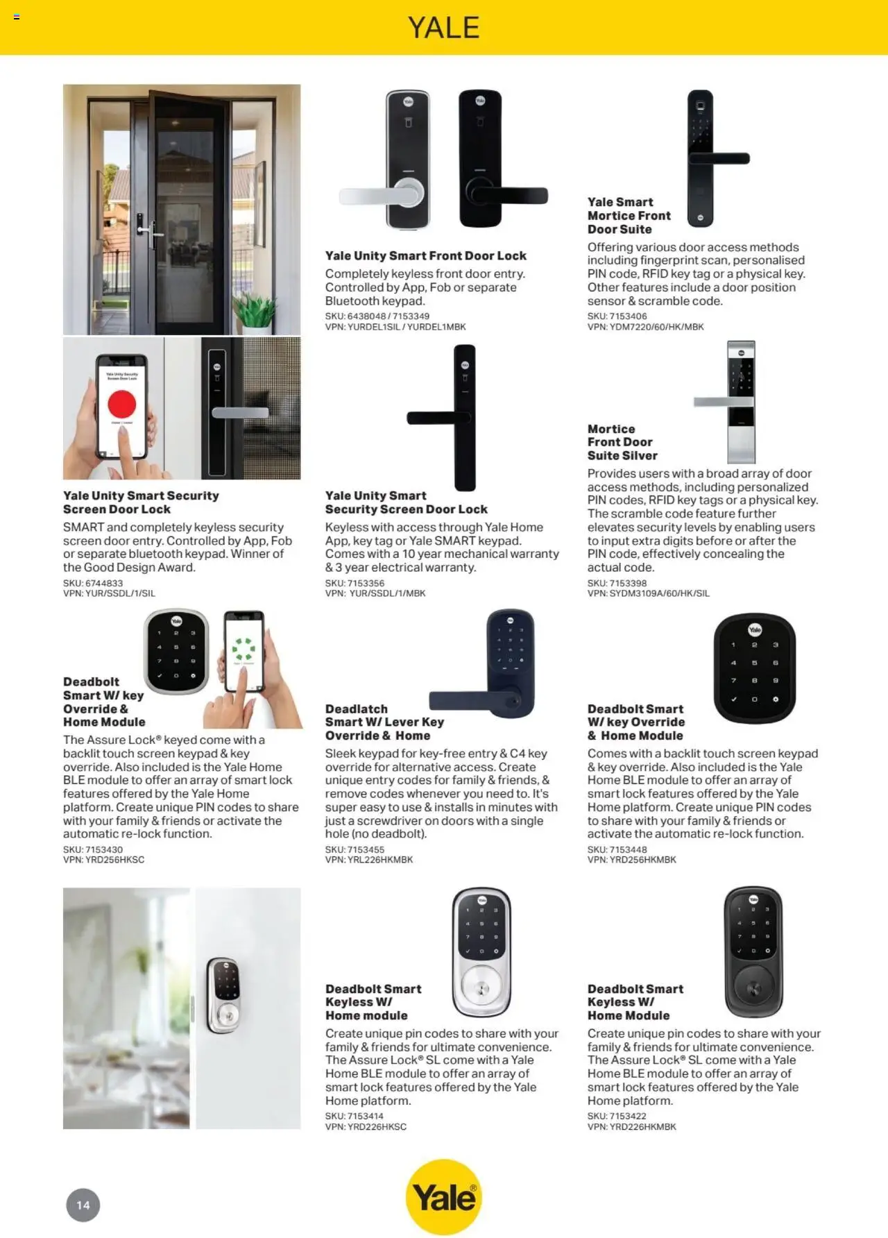 Mitre 10 catalogue - valid from 06.11.2024 | Page: 14 | Products: Door, Suite, Screen