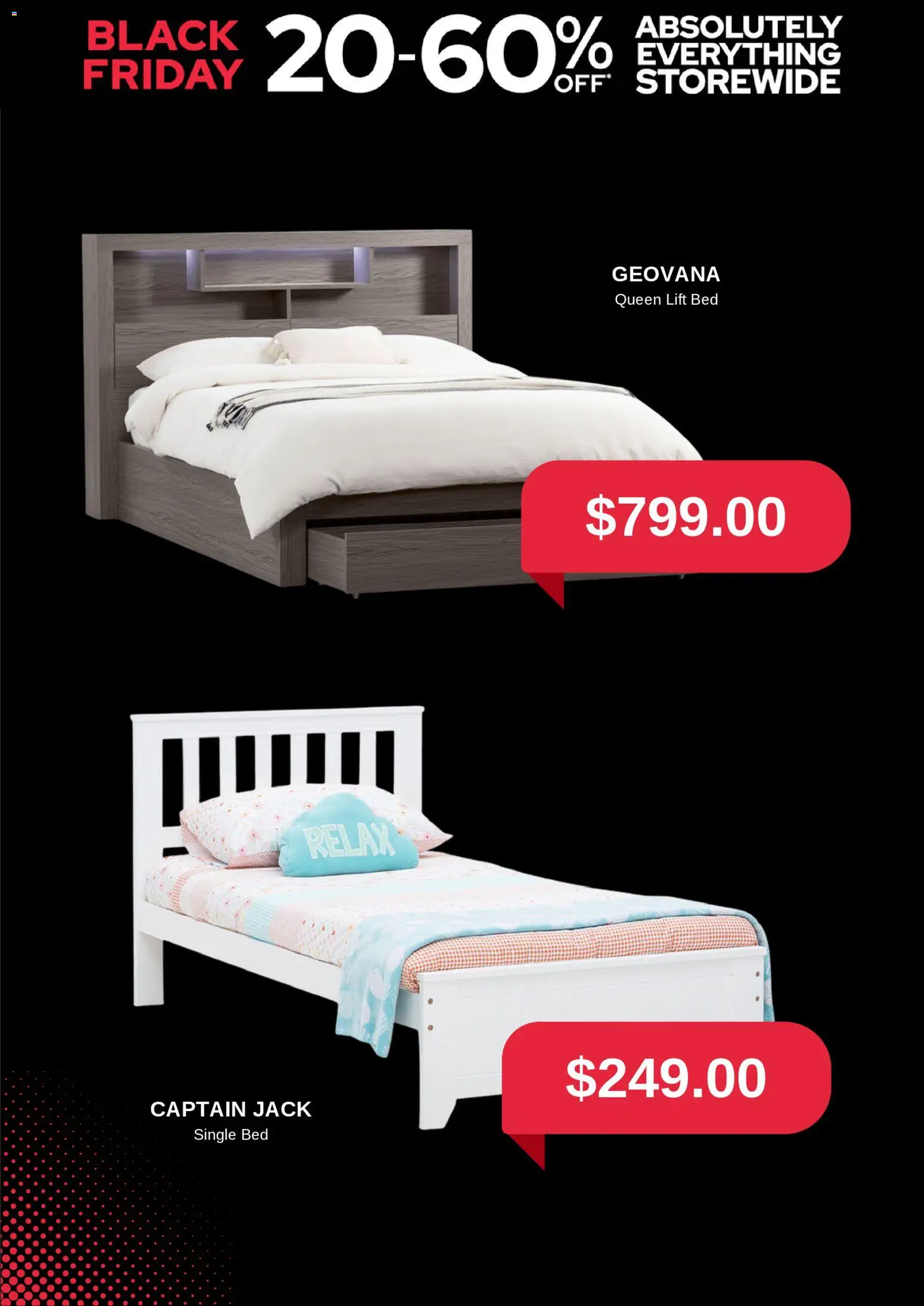 Amart Furniture catalogue - valid from 21.11.2025 | Page: 4 | Products: Bed