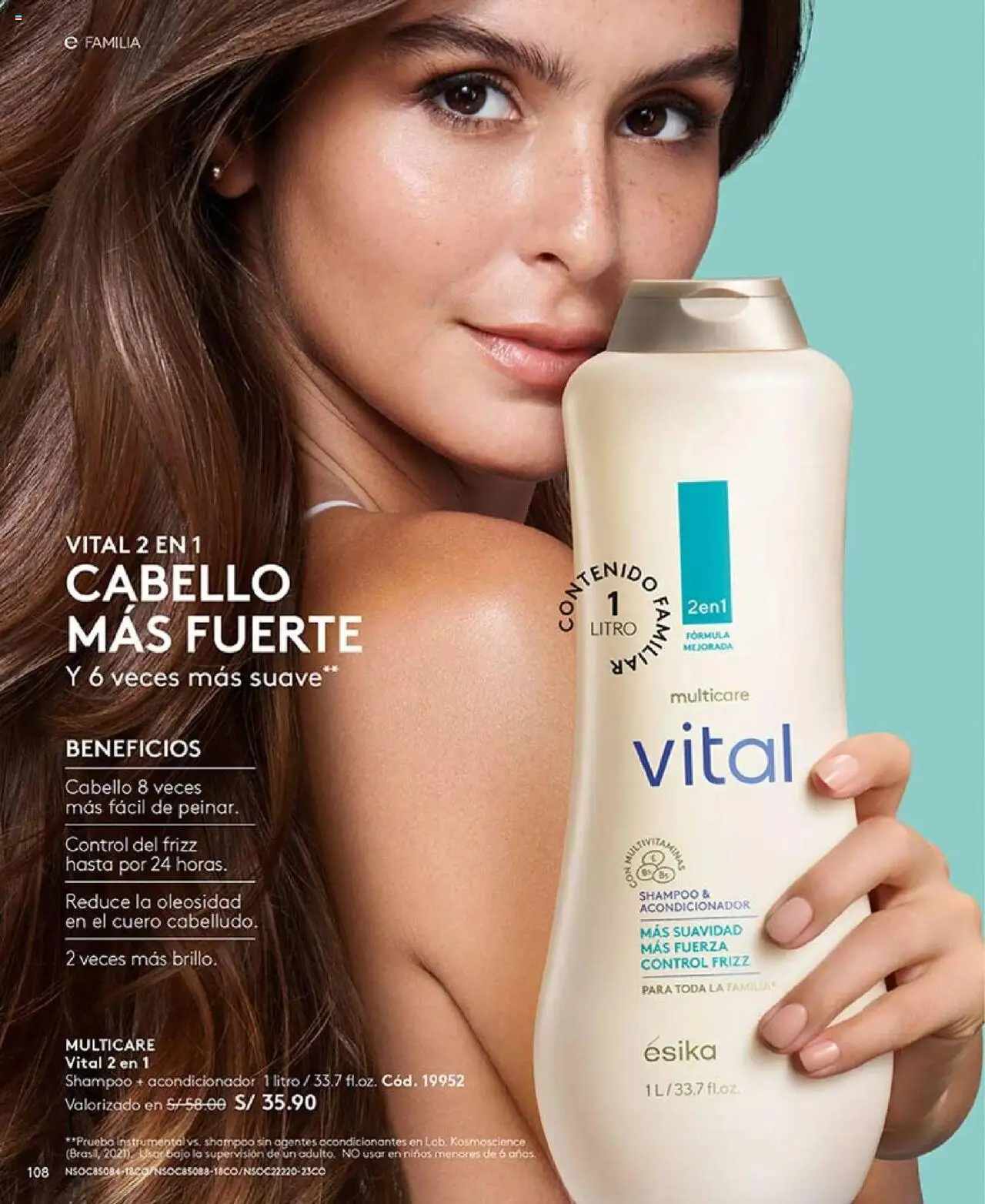 Catálogo Ésika válido desde 23.06.2025 | Página: 108 | Productos: Shampoo, Acondicionador