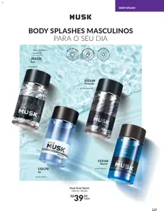 Avon - Campanha 19 - Pré-Visualização do folheto da loja Avon, válido de 21.11.2025 | Página: 129 | Produtos: Fragrância, Body