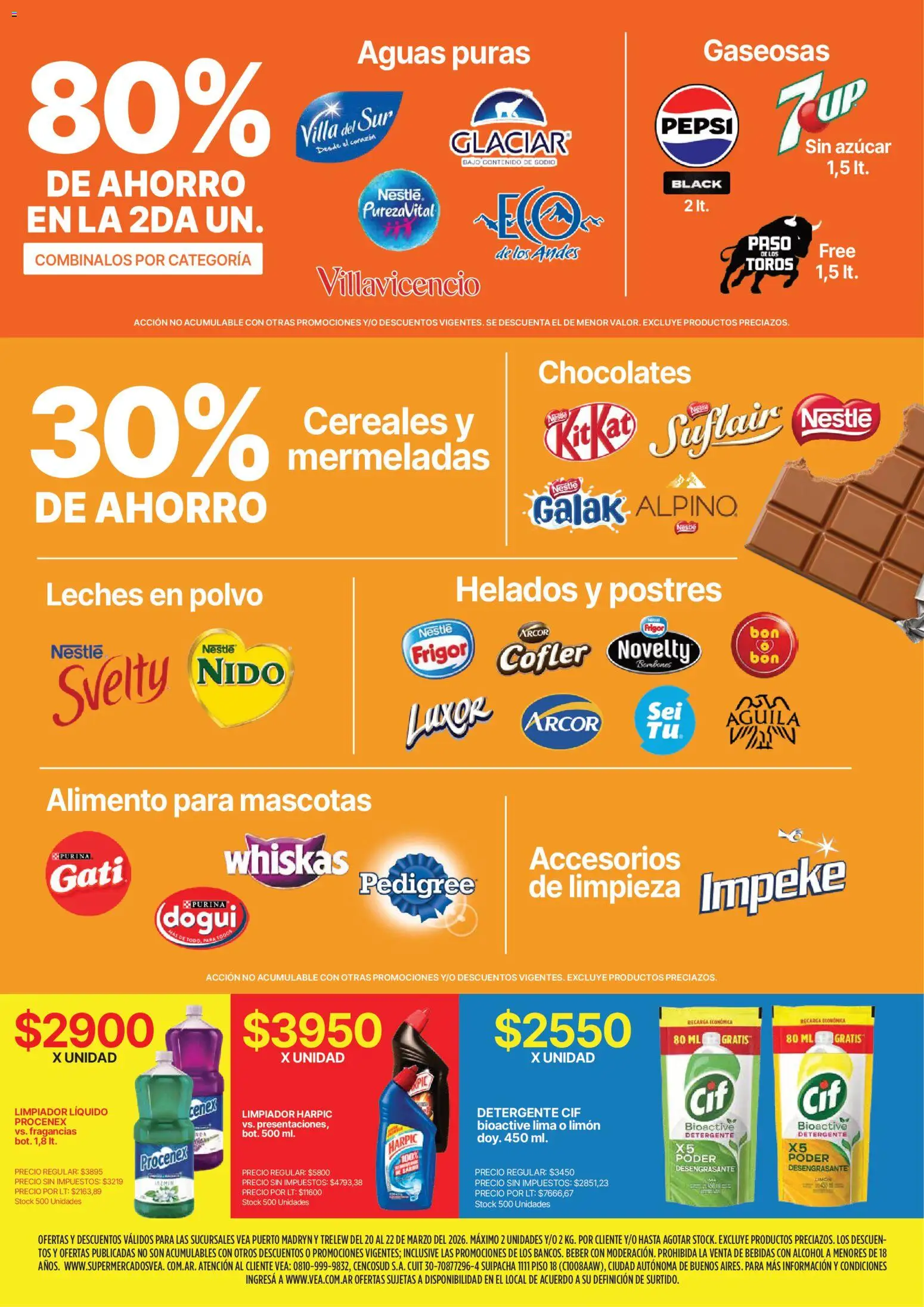 Vea - Ofertas fin de semana Chubut │ válido desde el 20.03.2026 | Página: 7