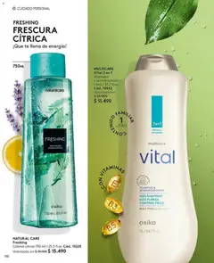 Catálogo Ésika Campaña 1 válido desde el 01.01.2026 | Página: 110 | Productos: Body, Acondicionador, Shampoo, Té