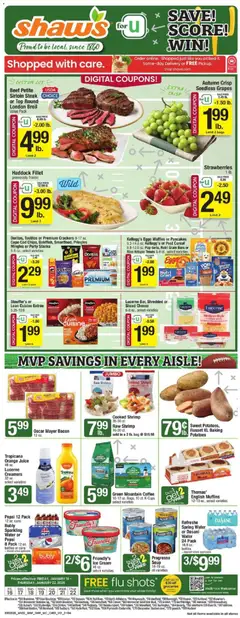 Preview of Shaw's weekly ads valid from 16.01.2026