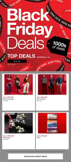 Preview of JCPenney weekly ads valid from 21.11.2025