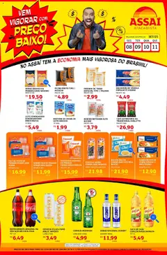 Encarte Assaí Atacadista - RJ - Pré-Visualização do folheto da loja Assaí Atacadista, válido de 08.09.2025