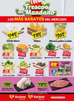 Vista previa de Soriana - Frescos del Mandado Mercado: Tamaulipas, nuevo folleto de la tienda, válido en México a partir del 17.02.2026